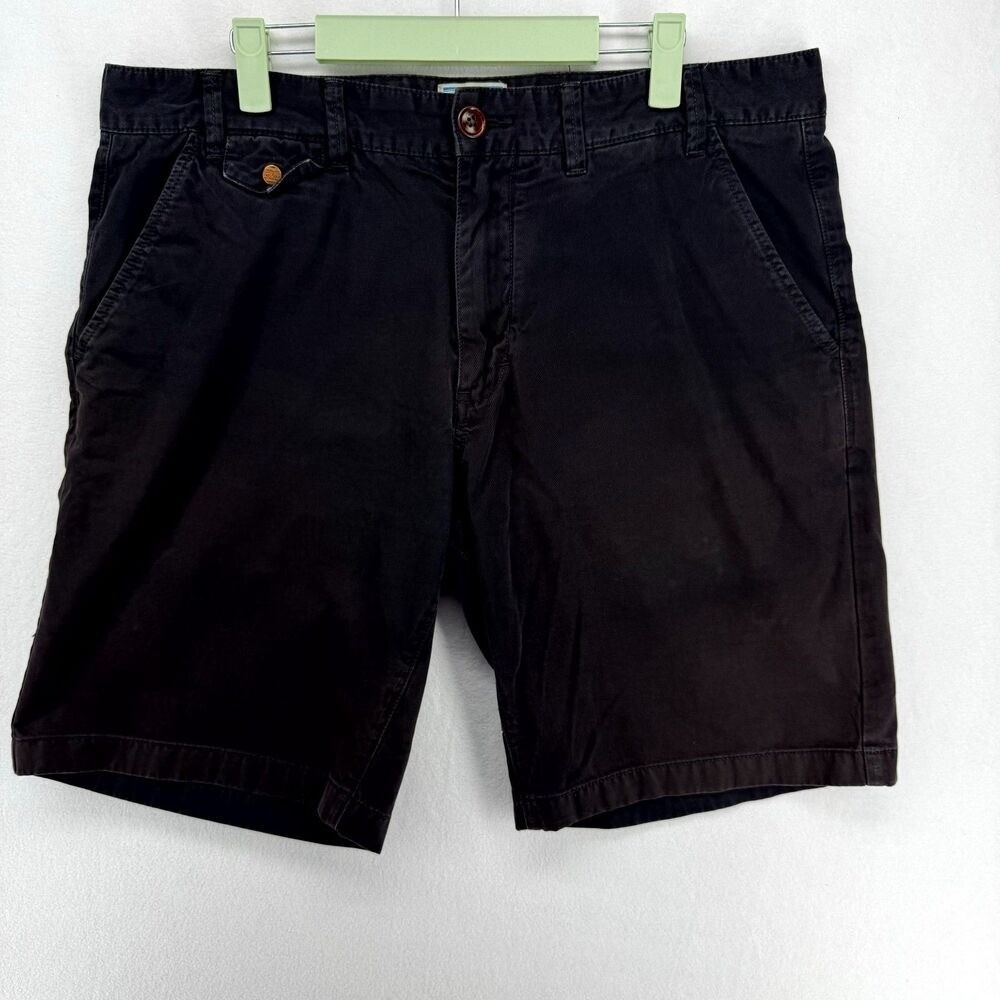 Barbour Chino Shorts Regular Fit Navy‎ Blue Cotton Utility Hardwear Men's
